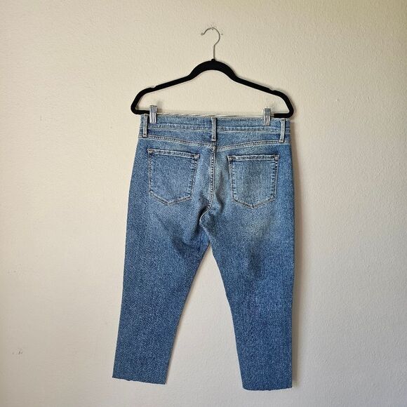 Frame Le Garcon Raw Edge Ankle Jeans Size 28 - Picture 3 of 7